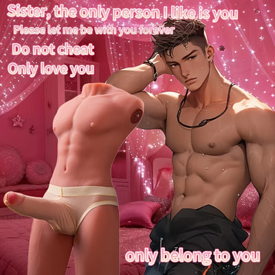 17.63 Pound Female Adult Toy, With Sexy Abs, Real Skin Texture, Built-in Pulse, Allowing You To Experience A Different Kind Of Pleasure, Female Doll, Adult Doll, Homosexual Product