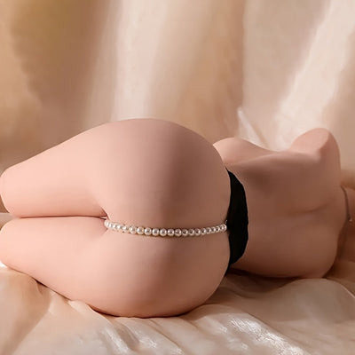 Realistic 4-In-1 Sex Doll with Flexible Legs: Breasts, Buttocks, 2 Tight Vaginal Anal Passages - Male Adult Sex Toys - TPE Material