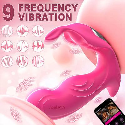 APP Control Vibrator for Women Wearable Panty Dildo G Spot Clit Stimulate Adult Sex Toys Couples Vibration Massager Machine