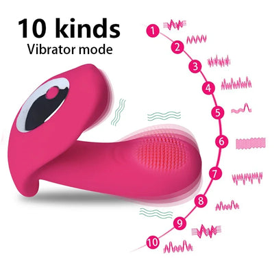 Wearable Vibrator Remote Control Dildo Vibrators for Women G-spot Clitoris Invisible Butterfly Panties Vibrating Egg Sex Toys 18