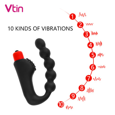 Speed Vibration Dildo Anal Butt Plug With Vibrator Prostate Massager Adult Anal Plug Sex Products for Couple/Woman/Men