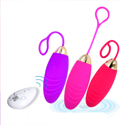 Speed Silicone Jump Egg Vibrators for Women Wireless Remote Control Vibrators Clitoris Stimulator USB Massage Adult Sex Toys