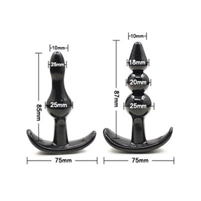 Silicone 100%  Anal Plug Beads Dilatador Anal Toys Prostate Massager Adult Games Butt Plug Sex Toys for Woman