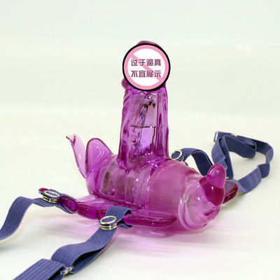 Wireless Remote Control Butterfly 38 Frequency Wearing Butterfly Female Masturbation Device Vibrating Dildo Jumping Egg Adult Products