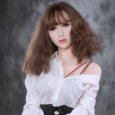 Non-inflatable Full Silicone Solid Doll, Full Body Built-in Stainless Steel Metal Skeleton Doll Adult Products