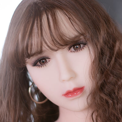 Non-inflatable Full Silicone Solid Doll, Full Body Built-in Stainless Steel Metal Skeleton Doll Adult Products