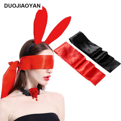 Cross-border Hot-selling New Adult Sex Toys Accessories Dingbu Double-sided Silky Eye Mask Forging Strap Bundled Spot Wholesale