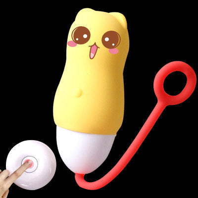 Long Love Couple Sex Toys Cute Pet Jumping Eggs Wireless Remote Control Vibrator Female Masturbation Cross-border One Generation