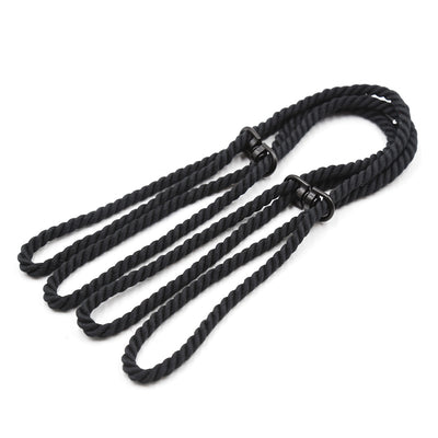 New Foreign Trade Hot Sale Manufacturers New Product Spot Wholesale Black Rope Quality Adjustable Handcuffs Binding One Generation