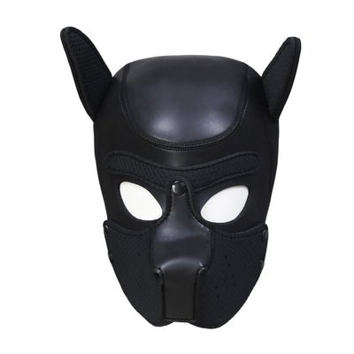 Factory Direct Dog Slave Adult Sex Toys Rubber Removable Sm Dog Headgear Mask Exposed Face Mask Dog Slave