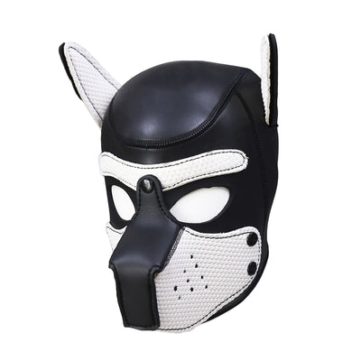 Factory Direct Dog Slave Adult Sex Toys Rubber Removable Sm Dog Headgear Mask Exposed Face Mask Dog Slave