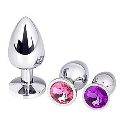 Red Source Backyard Metal Anal Plug Sex Toys Male and Female with Masturbation Passion Cosplay Fox Tail