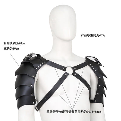 Foreign Trade Europe and The United States Sexy Lingerie Sexy Binding Shoulder Chest Strap Leather PU Breast Milk Role-playing Uniform Temptation