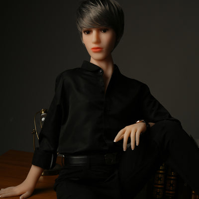 Full-solid Silicone Doll, Non-inflatable Semi-solid Doll Female Simulation Boyfriend, Adult Sex Toys