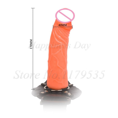 170*40mm Bondage Realistic Strapon Silicone Dildo Leg Strap on Penis Belt Harness Sex Products Toys for Women Couple Sex Tools