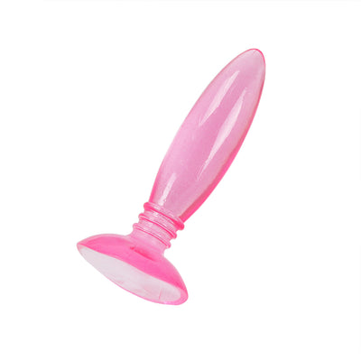 1PC Sucker Anal Plug Jelly Toys Real Skin Feeling Adult Sex Toys Adult Products Anal Plug Beads Sex Toys for Couple