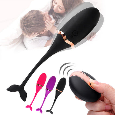 USB Recharge Wireless Remote Control Vibrating Egg Vibrator Vibrating Stick Women Massager DC116