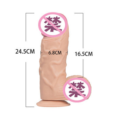24.5*6.8cm Giant Huge Dildo Super Big Dick with Suction Cup Anal Butt Plug Large Dong Realistic Penis Sex Toys for Woman