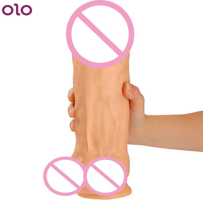 27*8cm Huge Horse Dildo Strap on Giant Penis with Suction Cup Anal Butt Plug Sex Toys for Women Big Dick Female Masturbator