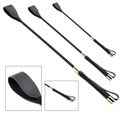 30/45/60cm PU Leather Long Whip BDSM Spanking Paddle Flirting Sex Toys Adult Cosplay Slave Game Tools Bondage Set For Couple