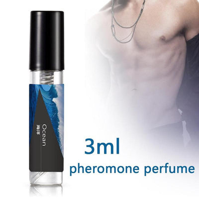 3ml Pheromone Perfumed Aphrodisiac for Men Body Spray Long Lasting Attract Women Flirt Perfumed Essential Oil Scented Water