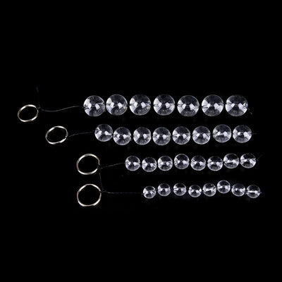 8 Balls Glass Anal Beads Vaginal Anal Plug Butt Sex Toy Female Sex Products Vagina Kegel Balls for Women Crystal Massager