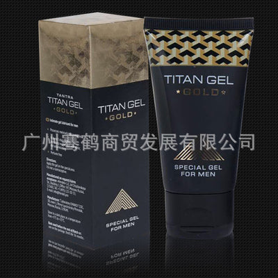 Titangel Russian New Gold Titan Gel Cream Men's External Cream Massage Essential Oil Massage Cream Direct Sales
