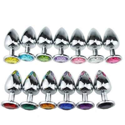 APHRODISIA Men Gay Sex Toys Anal Plug Waterproof Stainless Steel Smooth Touch Anal Buttplug Sex Toys Sex Products