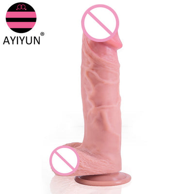 AYIYUN Skin feeling Realistic Dildo soft silicone Huge Big Penis With Suction Cup Sex Toys for Woman Strapon Female Masturbation