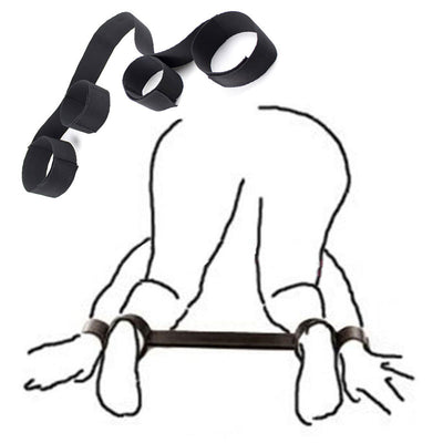 Adult Games Slave Sex Toys for Woman Couples BDSM Bondage Restraints Adjustable Handcuffs Ankle Nylon Straps Fetish Sex Products