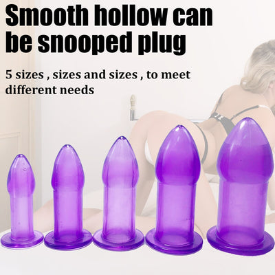 Anal Butt Plug Training Kits Vagina Dilatador Sexo Vibrador Chastity Plugs and Tunnels Adult Erotic Product Sex Toy for Gay men