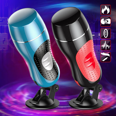 Automatic Male Masturbator Pressure Massage Masturb Real Vagina Masturbation 360° Wrapped Pussy Masturbator Sex Toys for Man