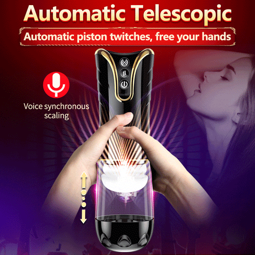 10 Automatic Male Masturbator for Men Electric Telescopic Pocket Vagina Real Pussy 18+ Adult Erotic Sex Toys for Men Masturbatings