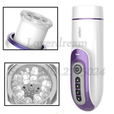 Automatic Thrusting Piston Retractable Heating Realistic Vagina Real Pussy Voice Blowjob Male Masturbator Sex Toys For Men