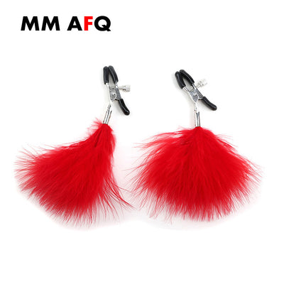 BDSM Nipple Clamps Clip with Bell Flirting Breast Stimulator Sex Erotic Toys for Women Couple Adult Games