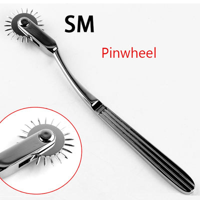 Bdsm Bondage Medical Diagnostic Reflex Hammer Pinwheel Cosplay Gear Roller Rolling Wartenberg Wheel Pinwheel Fetish Adult Toys