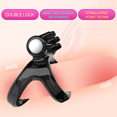 Bdsm Bondage Restraints Male Delay Ejaculation Cock Ring Vibrator Adult Sex Toys For Men Woman Games Slave Flirting Sex Products