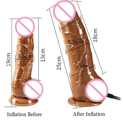 Big Inflatable Dildo Suction Cup Dildos for Women Pene Realista Realistic Dildo Huge Dick Pnies Consoladores Sex Toys for Woman