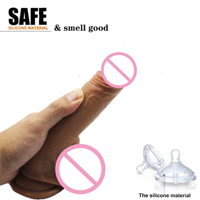 Big Realistic Dildo Vibrator Strapon Faloimitator Sex Toys for Adult Women Huge Dildos Phalos Suction Cup Penis Intimacy Phallus