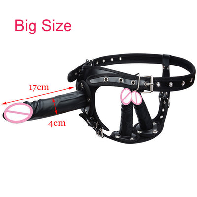 Big Strap on Dildo for Women Sex Toys Huge Silicone Triple Strapons Dildo Anal Plug Panty Lesbian G Spot Stimulator