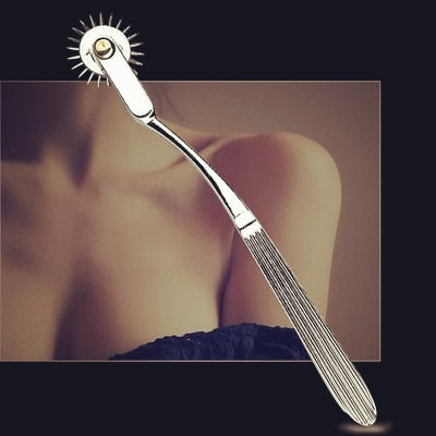 Candiway Hot Stainless Steel Wheel Gear Roller Stimulator Gear BDSM Slave Roleplay Adult Products Erotic Toy For Couple