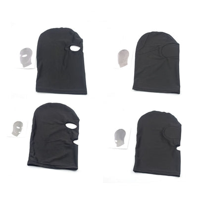 Couple Cosplay Eye Mask Sexs Toys Product BDSM Bondage Fetish Mask Hood Open Mouth Eye Bondage Party Headgear Adult Slave Games