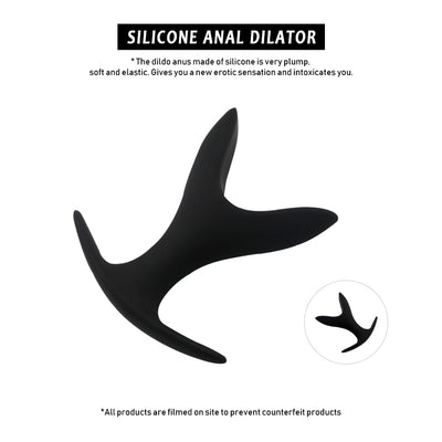 EXVOID Dilator Opening Butt Expander Speculum Silicone Anal Plug G-spot Prostate Massager Dildo Sex Toys for Men Gay