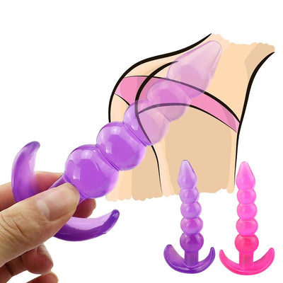 EXVOID Vagina Open Sex Toys for Men Women Butt Plug for Beginner Prostate Massager Silicone Sex Shop Anal Beads Anal Plug