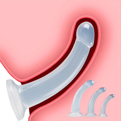 Erotic Jelly Dildo Realistic Adult Toys Soft Strapon Artificial Penis Suction Cup Large Dildo Bullet Sex Toys for Woman