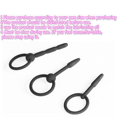 Erotic Toys Silicone Urethra Catheter Male Penis Dilator Prostate Massage Adult Sex Games Toy For Men Couples Exotic Accessories