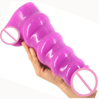FAAK 2.76" thick Thread big dildo sex toy for women giant dildo vagina masturbation toy anus massage butt stopper adult flirting
