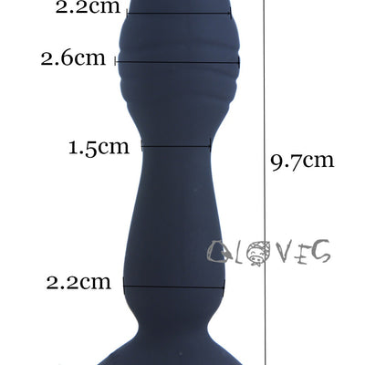 3pcs/lot fluorescence colour anal plug sucker silicone butt plug beginners anal sex toys beads stopper adult sex products