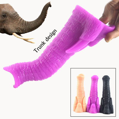 FAAK Animal elephant trunk dildo black big dildo sex toys fake penis artificial anal plug anus stopper stuffed vagina stimulate
