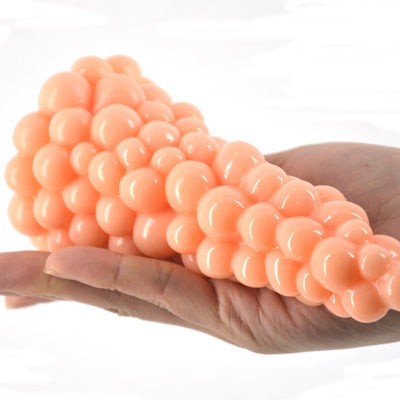 Big anal dildo grape design anal plug large dildo particle surface extreme stimulate fake penis sex toys masturbate erotic